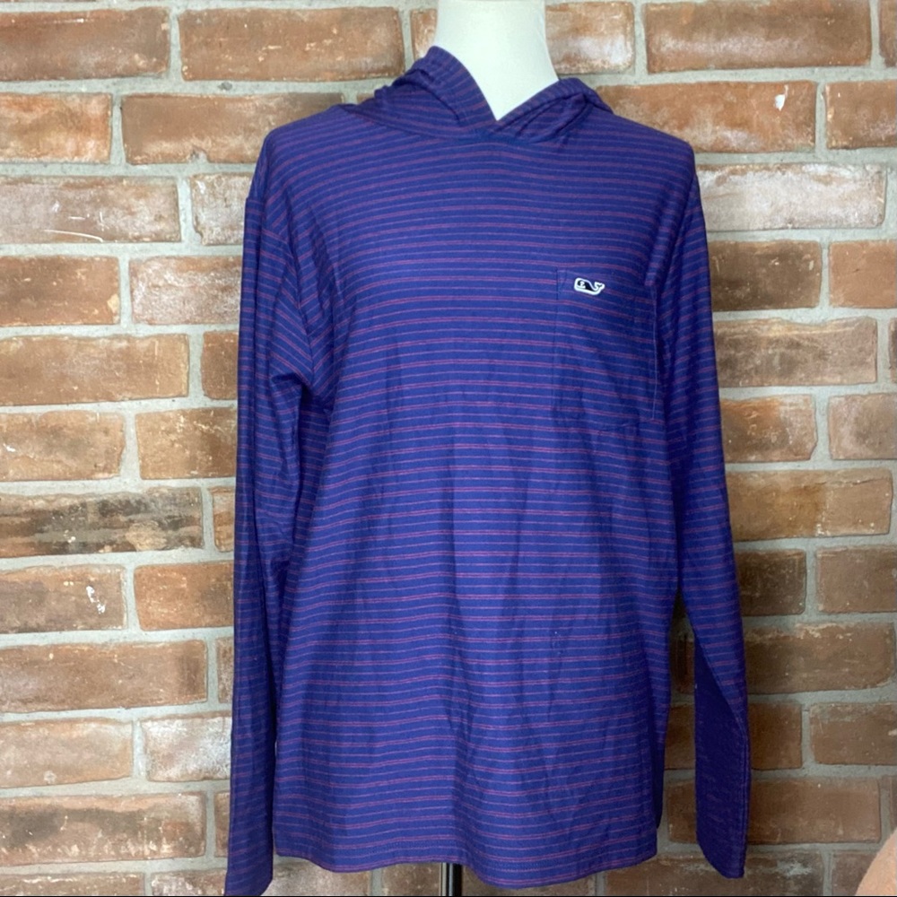 Vineyard Vines Blue Striped Shirt